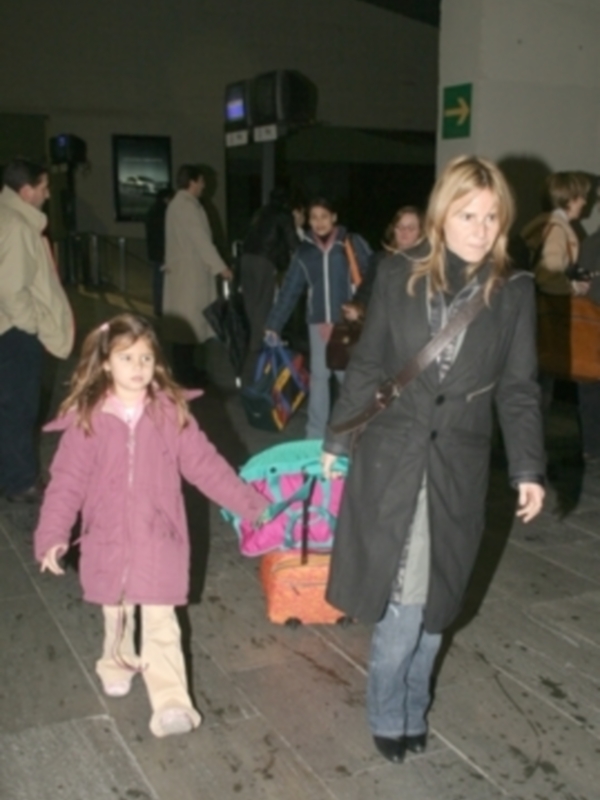 Eugenia Martinez de Irujo y su hija fin de semana en Sevilla