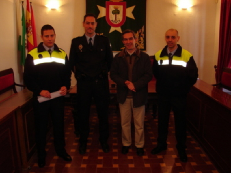 Toma posesión el nuevo Subinspector-Jefe accidental de la Policía Local de Lora del Río, José Pedro Vicente Carrillo
