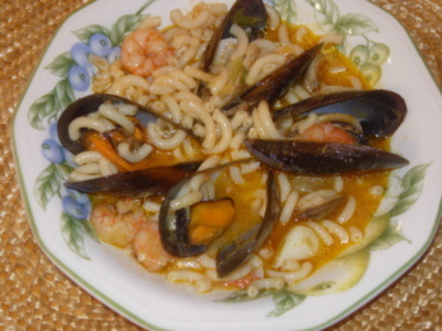 Fideuá de marisco