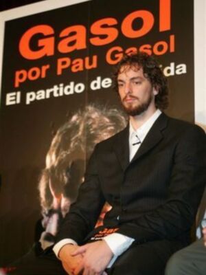 Gasol presentó su primera biografía