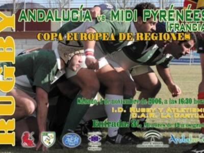 Andalucía de rugby recibe en la Cartuja a la Selección Francesa de Midi Pyrénées