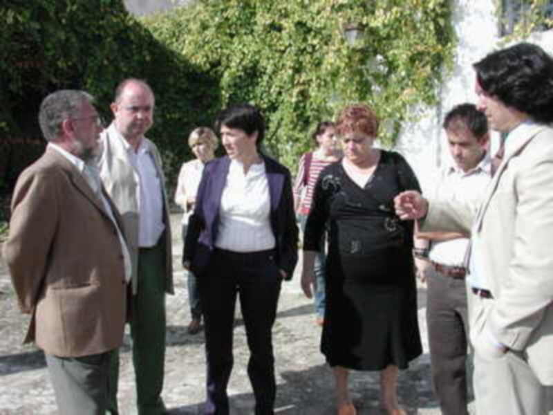 Gines: Evangelina Naranjo valora positivamente el proyecto municipal para rehabilitar la Hacienda Santo Ángel 