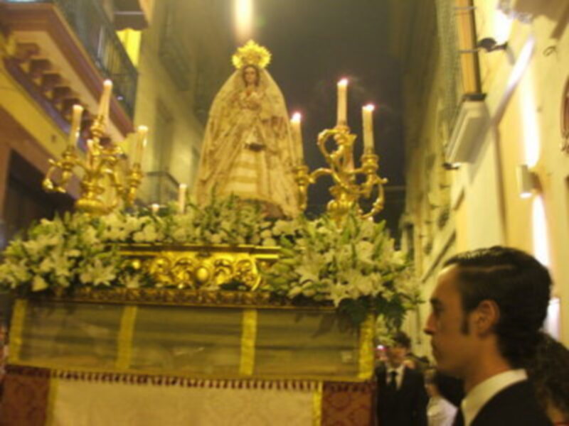 Salida procesional de Madre Dios del Sol