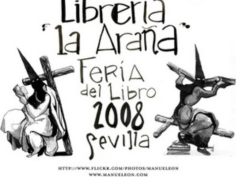 La librería La Araña presente en la Feria del Libro de Sevilla