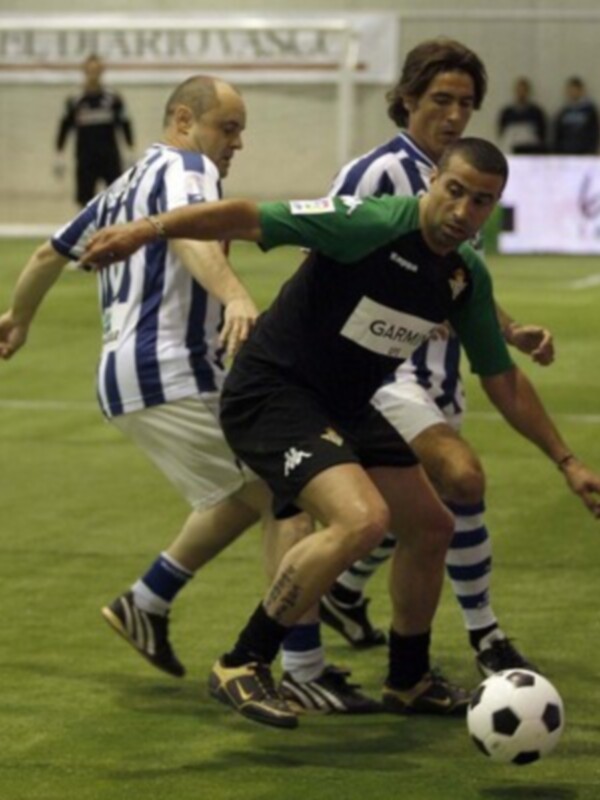 Sufrida victoria de la Real Sociedad frente al Betis en la liga de fútbol indoor
