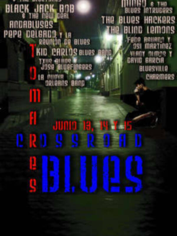 Pepe Delgado presenta disco en TOMARES CROSSROAD BLUES