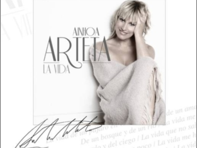 Ainhoa Arteta recibirá el disco de platino por las ventas de su álbum la vida en el instituto Cervantes de Nueva York