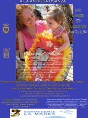 Afiche del XX Aniversario del Concurso de Vuelo de Pandorgas a la Antigua Usanza, celebrado el 20 de agosto de 2009 en la Plaza de la Catedral de Rosario, Argentina.