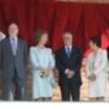 Los Reyes en Sevilla, inauguran la zona regable del Guadalquivir y la nueva planta solar de Abengoa