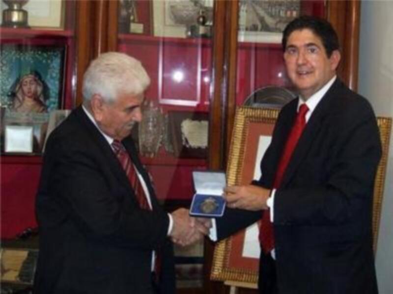 Abogados de Kurdistan visitan el Colegio de Abogados