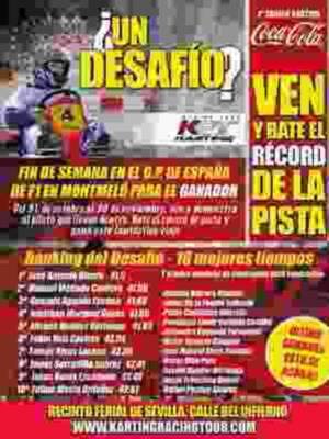 El Desafío Coca-Cola Karting Racing Tour busca a sus 20 aspirantes en Sevilla
