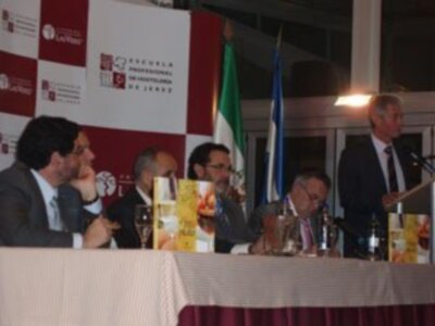 Chipiona representada en la presentación del libro El Jerez en el plato