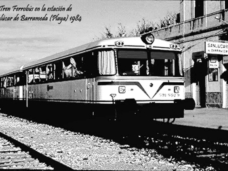 EL FERROCARRIL EN CHIPIONA