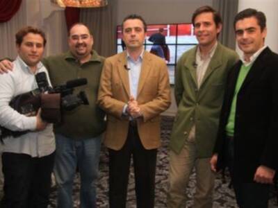 Ortega Cano en su Dehesa Yerbabuena esta semana en `Con Torería´en Giralda TV 