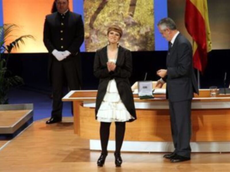 Pasión Vega y José Mercé recogieron sus medallas de Andalucía el día de la Comunidad Autónoma el 28 de febrero
