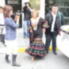 Maria Teresa Campos en la Feria de Sevilla 