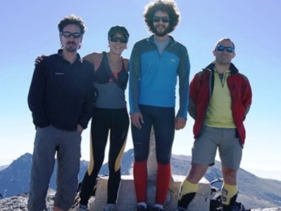 El montañero sevillano Tony raigón pelos a por la cumbre del Cho Oyu