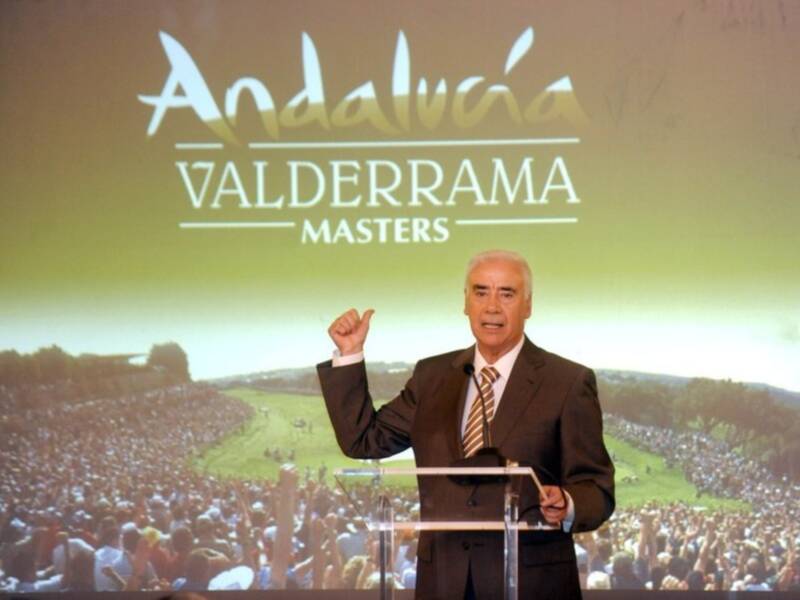 Declaraciones de los asistentes a la presentación del Andalucía Valderrama Masters 