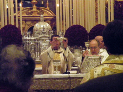 Galería del Quinario del Gran poder en su Basílica de la Plaza de San Lorenzo