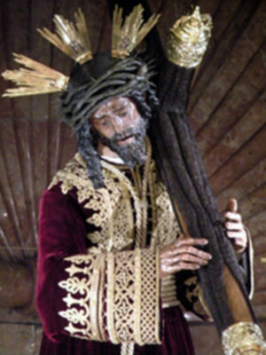 Galería del Quinario del Gran poder en su Basílica de la Plaza de San Lorenzo