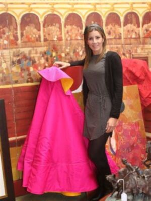 El cordobés y su mujer, dos personas solidarias, el presentó un festival para niños discapacitados y ella ha colaborado en el rastrillo   