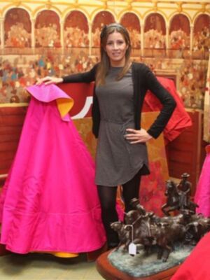 El cordobés y su mujer, dos personas solidarias, el presentó un festival para niños discapacitados y ella ha colaborado en el rastrillo   