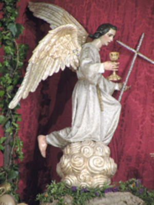 Galería del Altar y Solemne Quinario en honor de Ntro. Sr Jesucristo Orando en el Huerto de la Hermandad de Monte-Sión