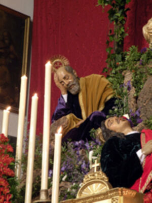 Galería del Altar y Solemne Quinario en honor de Ntro. Sr Jesucristo Orando en el Huerto de la Hermandad de Monte-Sión