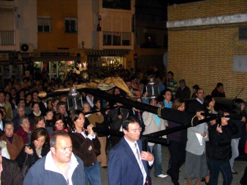 Este viernes, Vía Crucis del Santísimo Cristo de la Vera Cruz de Gines