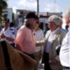 Fran Rivera y Simoneta Gómez Acebo en  el camino del rocío   