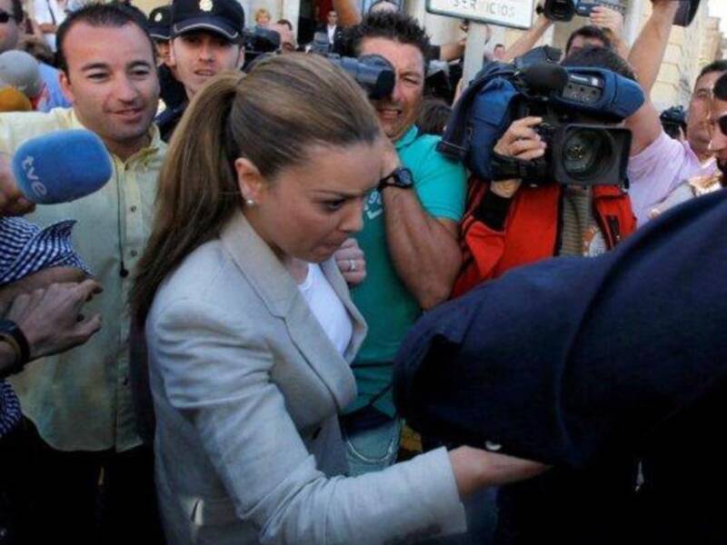 María José Campanario habla despues de ser condenada : "Para mí es una derrota porque soy inocente"