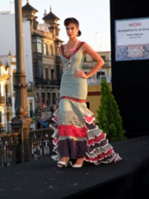 Moda sobre puente de Triana