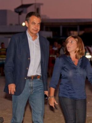 Zapatero comienza en Sanlúcar sus vacaciones