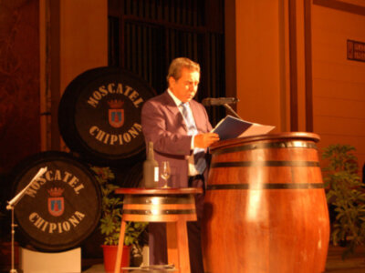 Entrañable Pregón del Moscatel del bodeguero chipionero José Mellado Martín.-