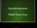 Presentación con agradecimientos a la Hdad Vera-Cruz.