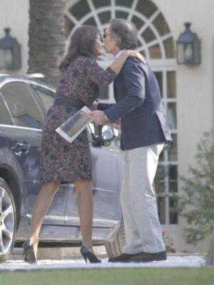 El emotivo reencuentro de los duques de Alba y su madrina Carmen Tello tras la boda