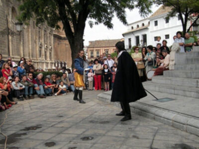D. Juan Tenorio por las plazas Sevillanas