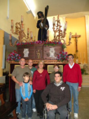 El Nazareno de la Bondad visito el Hospital de la Macarena