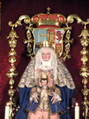 Altar de Triduo de la Virgen de los Reyes, Patrona de los Sastres.