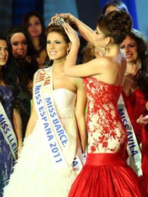Miss España 2011 Andrea Huisgen; una catalana de padre alemán