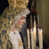 Misa de Navidad en la residencia de la tercera edad Virgen de las Angustias de Alcalá del Río (Sevilla)