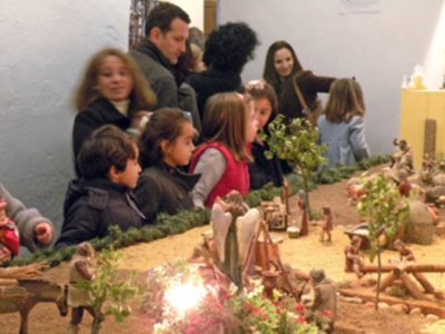 Los Reyes Magos del Belén de la Solidaridad.
