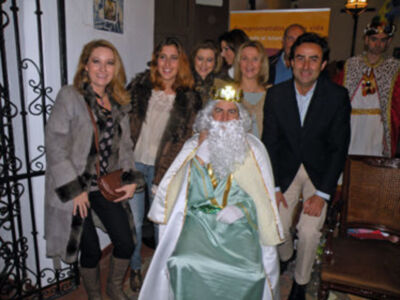 Los Reyes Magos del Belén de la Solidaridad.