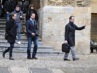 El príncipe haakon de noruega visita privada a Córdoba