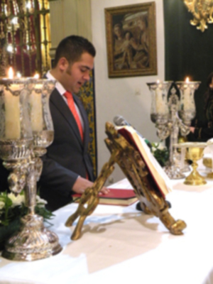 Jura del grupo joven de la, Antigua Hermandad de la vera-cruz de Alcalá del Río.