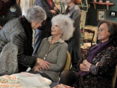 La duquesa de Alba en el rastrillo de Sevilla