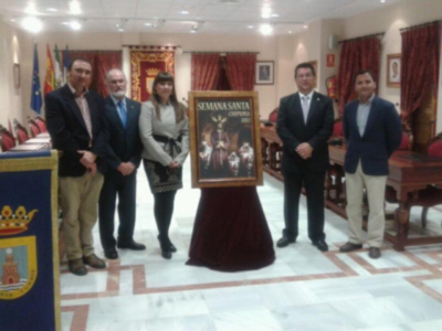 La Delegación de Fiestas presenta el cartel anunciador de la Semana Santa 2012 (Chipiona)