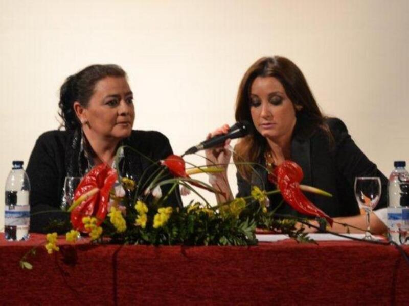  María del Monte recibe un caluroso homenaje del pueblo de Bormujos con motivo del día de la mujer