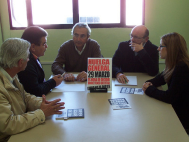 García: es fundamental para la huelga general que el 25 haya un resultado que permita parar a la derecha en Andalucía