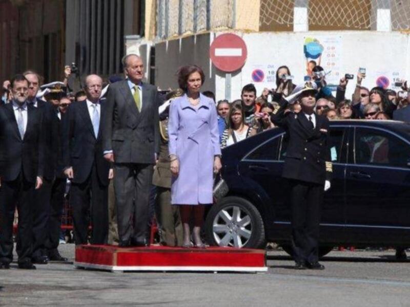 Los reyes celebran en Cádiz en bicentenario de la Constitución junto al presidente del gobierno
